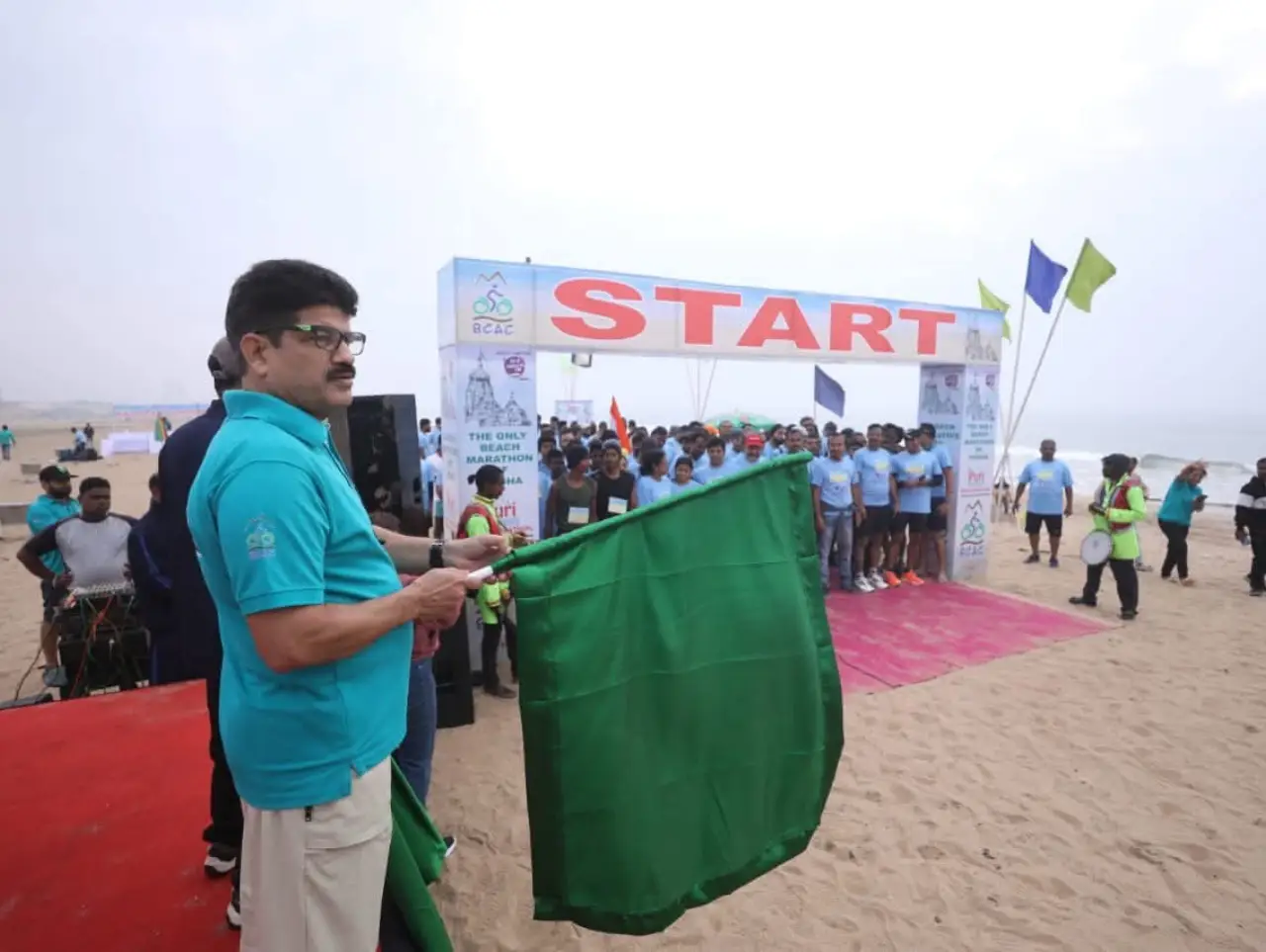 3rd Puri Beach Marathon finisher