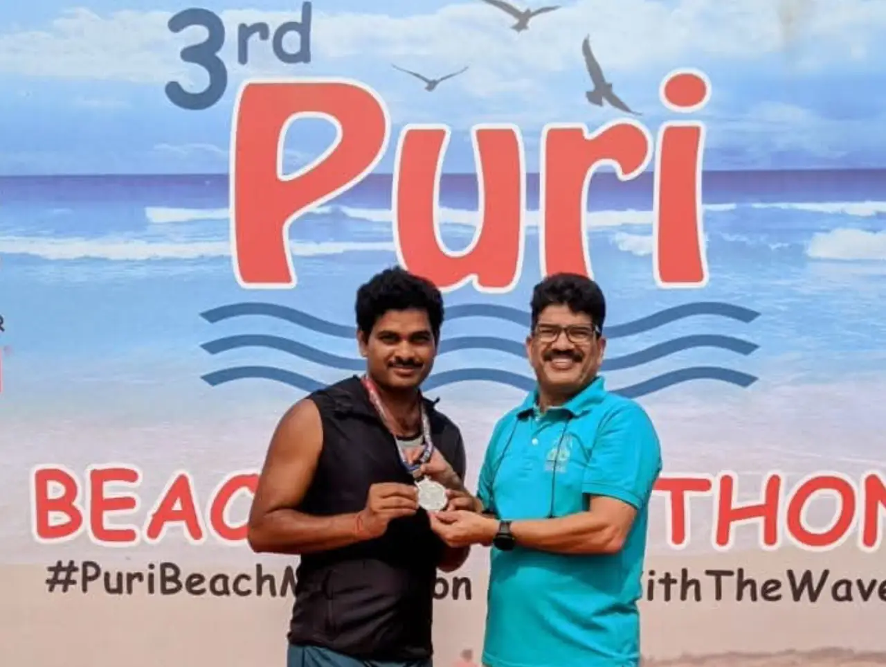 3rd Puri Beach Marathon finisher