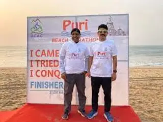 3rd Puri Beach Marathon Contentest