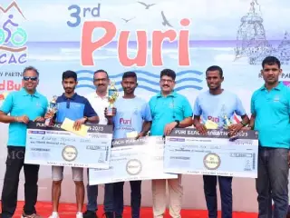 3rd Puri Beach Marathon Award